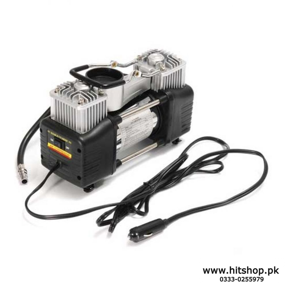 12V 160PSI Double Cylinder Car Air Compressor Pump Car Tyre Inflator Pressure Pump Portable Kit